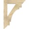 Ekena Millwork Merced Traditional Rough Sawn Bracket, Douglas Fir, 4"W x 24"D x 32"H BKT04X24X32MRC01RDF - alternate 2